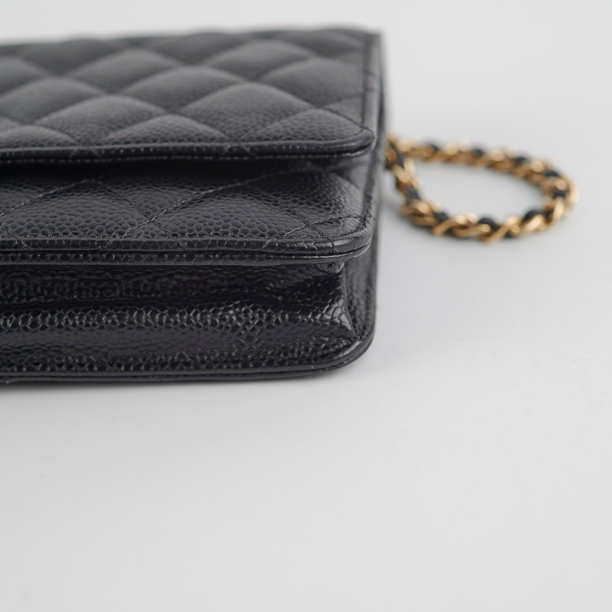 Chanel Caviar Wallet On Chain WOC Black Crossbody Bag - Luxury Designer Handbag for Women, Perfect for Evening Parties & Daily Use