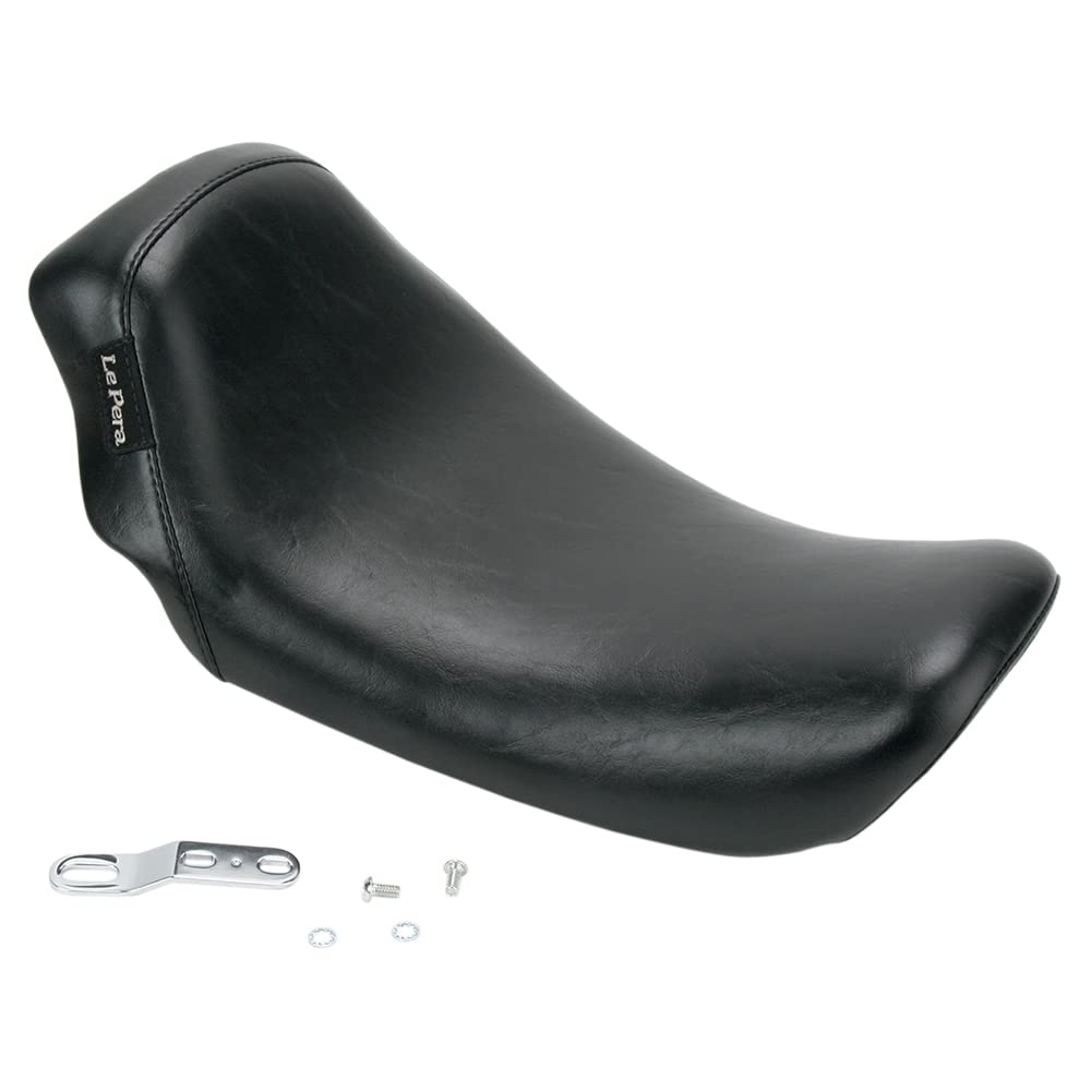 LE PERA SEAT BBONES SOLO 06-9DYNA - LK-001 Motorcycle Seat for Harley Davidson Dyna 2006-2009 - Premium Comfort & Style for Long Rides & Cruising
