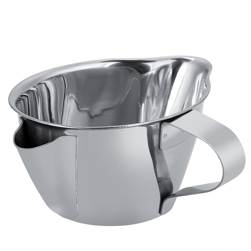 Stainless Steel Oil Fat Separator & Grease Strainer - Kitchen Oil Filter Bowl for Cooking, Frying & Healthy Meal Prep