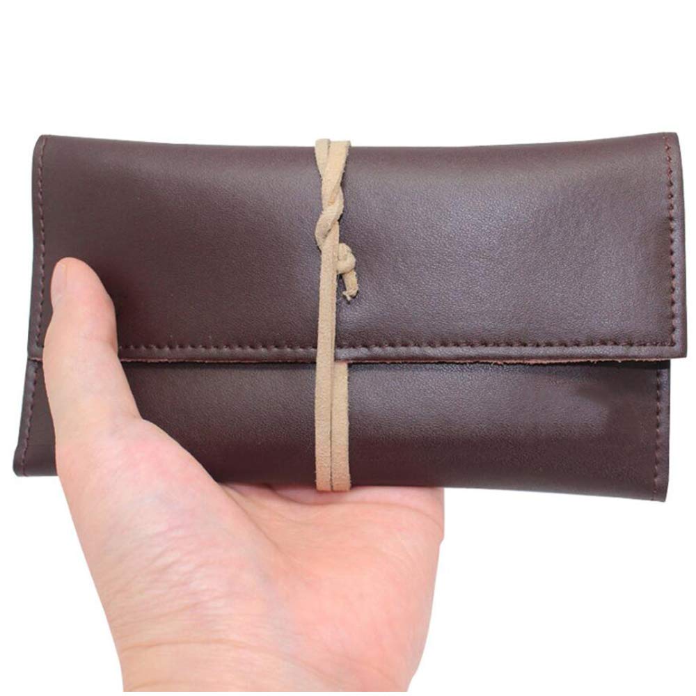 Premium K99 Tobacco Pouch Bag - Handmade Vintage Pipe Storage Case for Travel & Outdoor - Portable Small Leather Holder for Cigarettes, Rolling Papers & Smoking Accessories - Perfect for Camping, Hiking & Daily Use