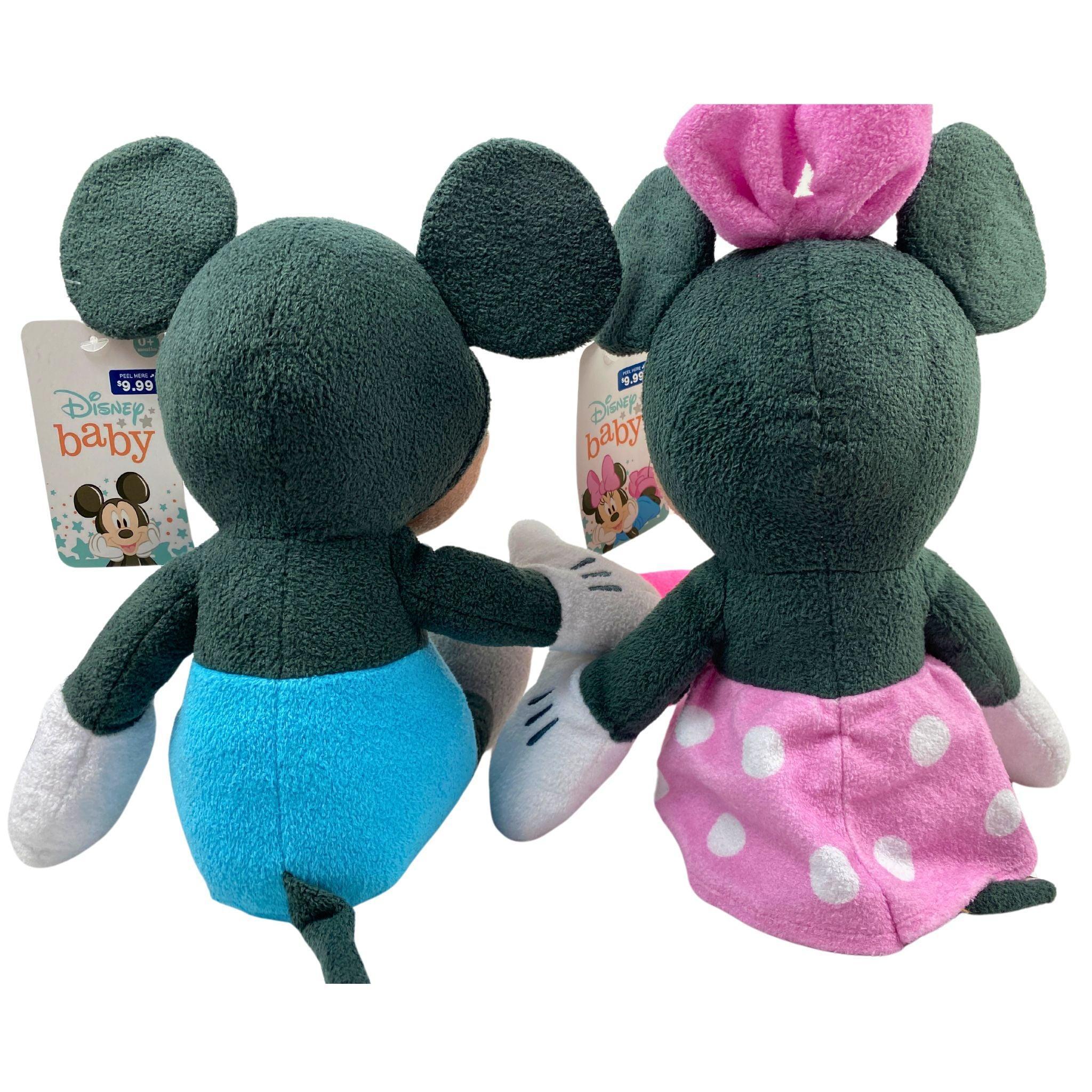 Disney Baby Minnie & Mickey Plush Stuffed Animals - 48 Piece Bulk Lot for Nursery Decor, Baby Shower Gifts & Kids Room Accessories