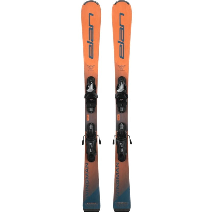 Elan 2023 RC Wingman Skis with EL 7.5 Bindings - All-Mountain Performance Skis for Men & Women | Perfect for Freeride, Powder & Backcountry Skiing Adventures