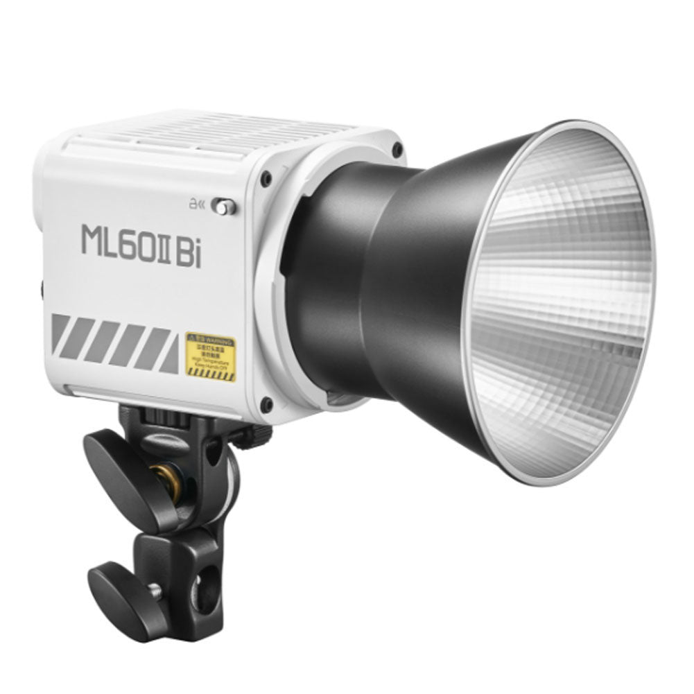 Godox ML60IIBi Bi-Color LED Video Light 2800K-6500K Adjustable with Godox Mount - Perfect for YouTube, Photography & Studio Lighting (EX DEMO)