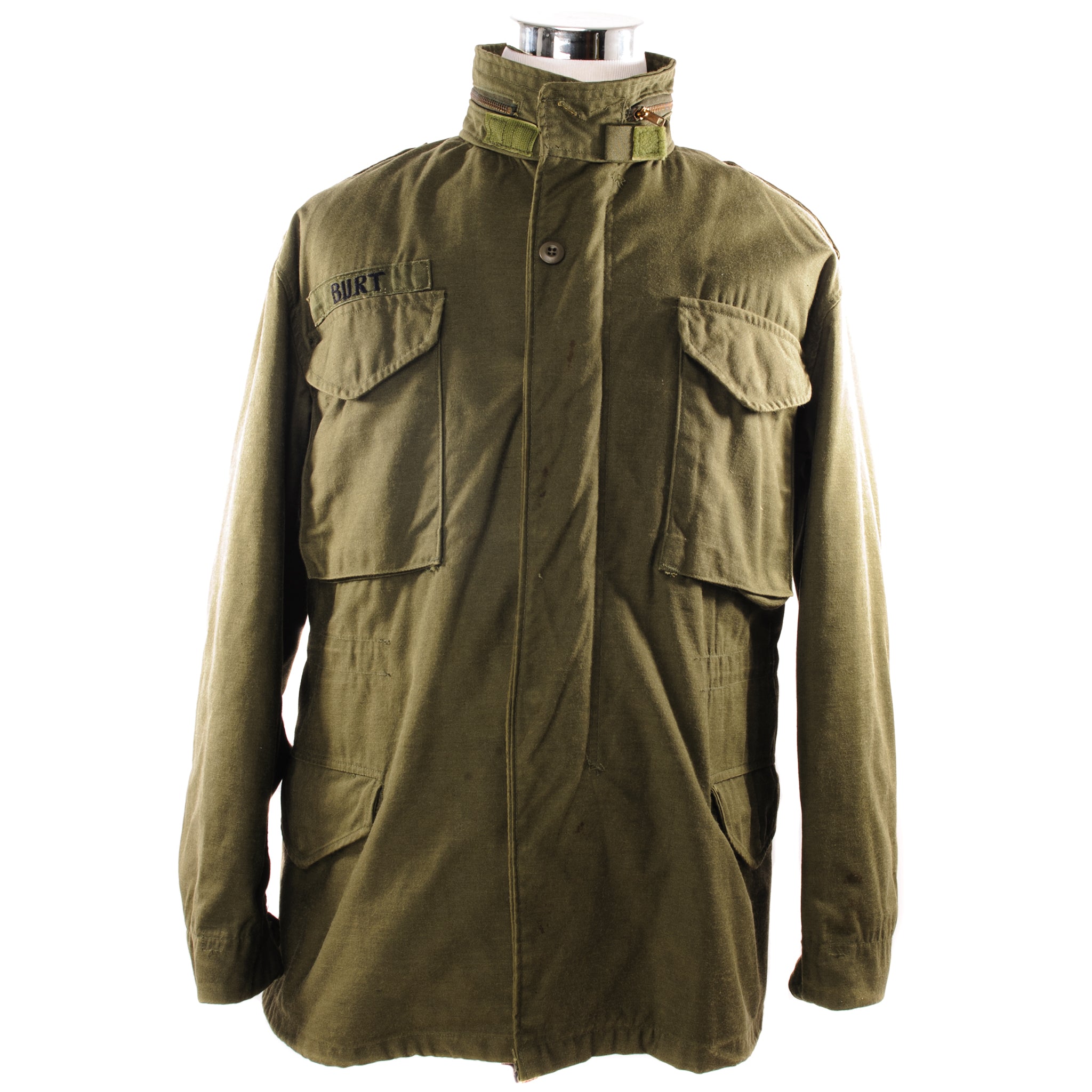 Vintage US Army M-1965 M65 Field Jacket with Detachable Liner - Medium Regular Size - Military Style Outerwear for Men - Perfect for Outdoor Adventures, Camping & Casual Wear