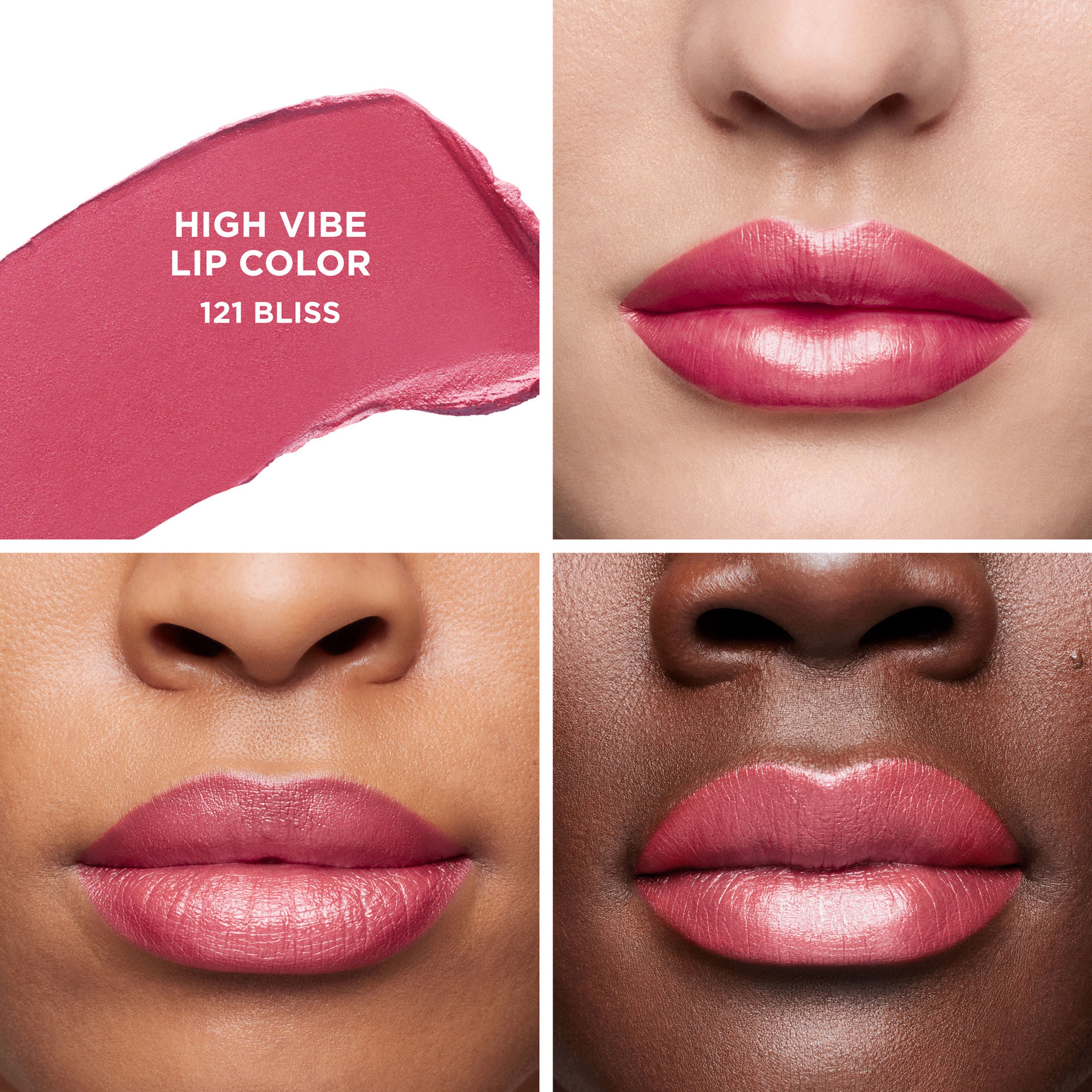 High Vibe Lip Color - Long Lasting Vibrant Lipstick for Women, Cruelty Free & Moisturizing - Perfect for Daily Wear, Parties & Special Occasions