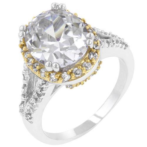 Exquisite Coronation Engagement Ring for Women - 14K Gold & Diamond Wedding Band - Perfect for Proposals, Anniversaries & Special Occasions