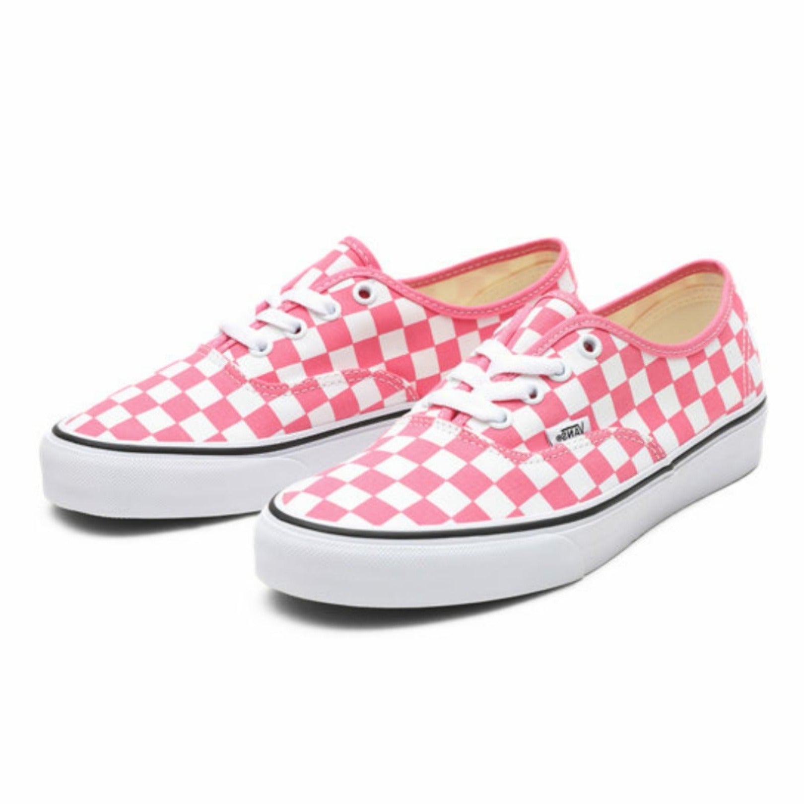 Authentic Vans Checkerboard Pink Lemonade Slip-On Shoes - Stylish & Comfortable for Casual Wear, Skateboarding, and Street Fashion
