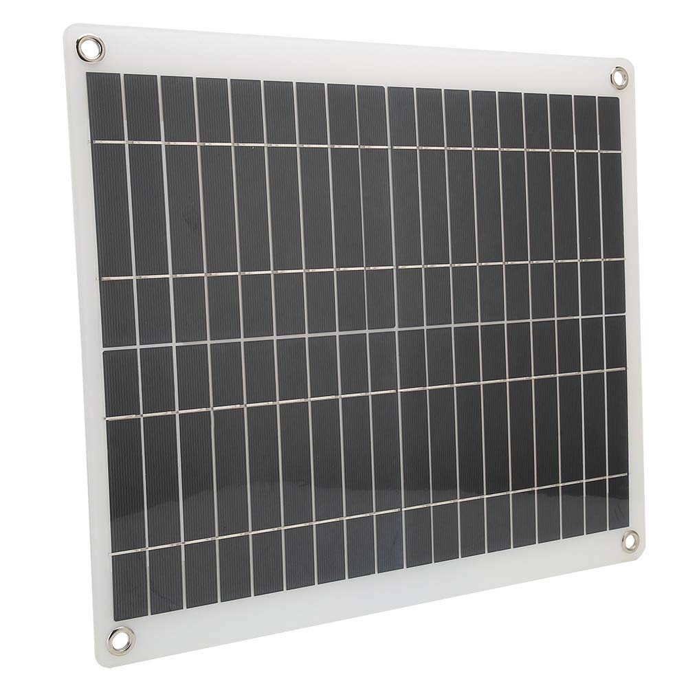 25W Flexible Solar Panel Charger - Portable Solar Charging Board for Outdoor Camping, Hiking, RV & Emergency Power Supply