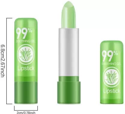 Natural Aloe Vera Lip Balm for Soothing & Moisturizing Dry Lips - Hydrating Lip Care for Soft, Smooth Lips - Perfect for Winter, Travel, and Daily Use