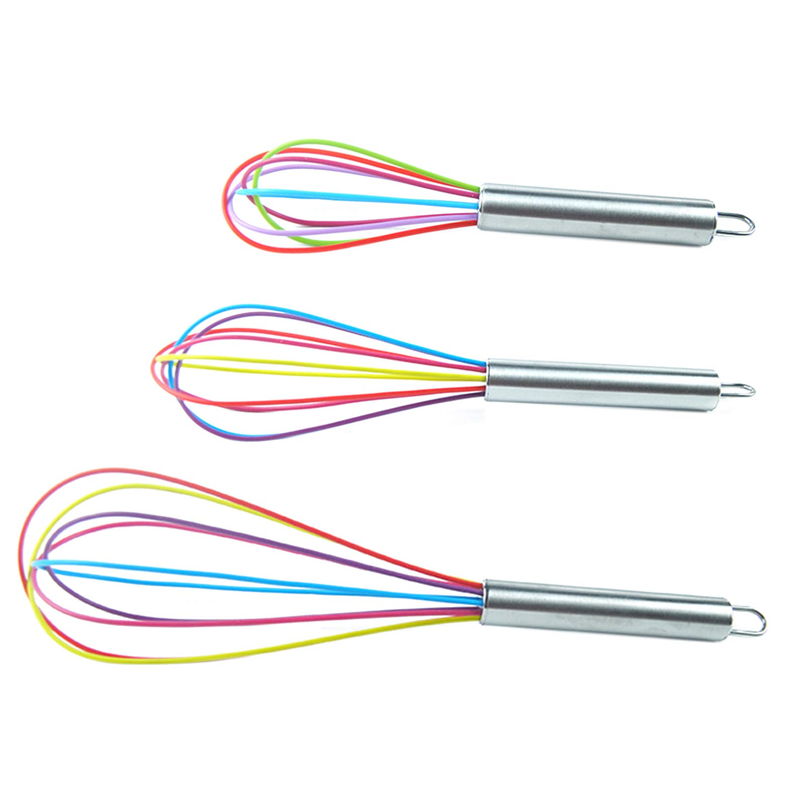 Stainless Steel Egg Whisk - Handheld Mixer for Baking & Cooking