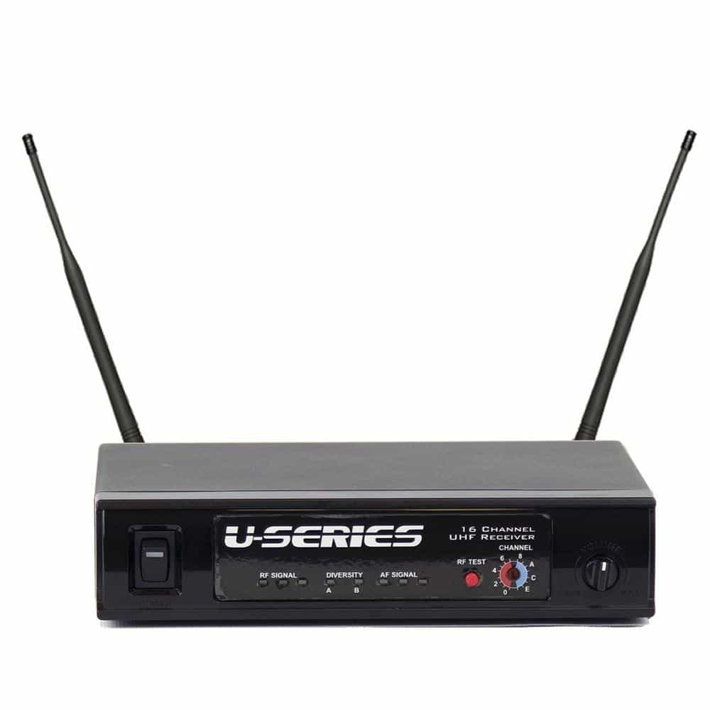 Professional UHF Mini TX Wireless Microphone System for Fitness Instructors - Perfect for Gym Classes, Yoga Sessions & Outdoor Workouts