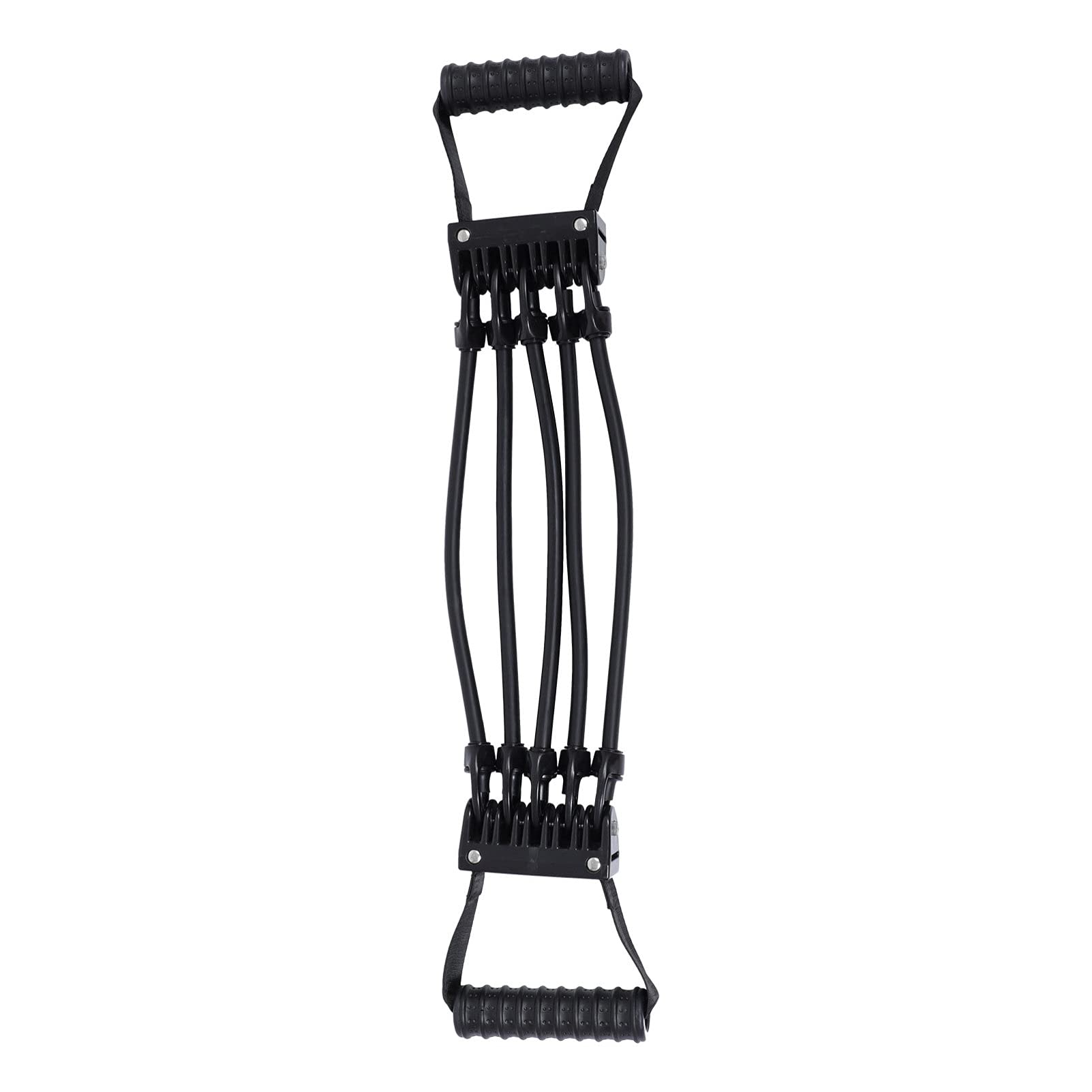 iFundom 5-Rope Chest Expander - Adjustable Resistance Bands for Home Gym Workout, Strength Training Equipment for Arms, Chest & Muscle Building | Perfect for Fitness Enthusiasts & Bodybuilders
