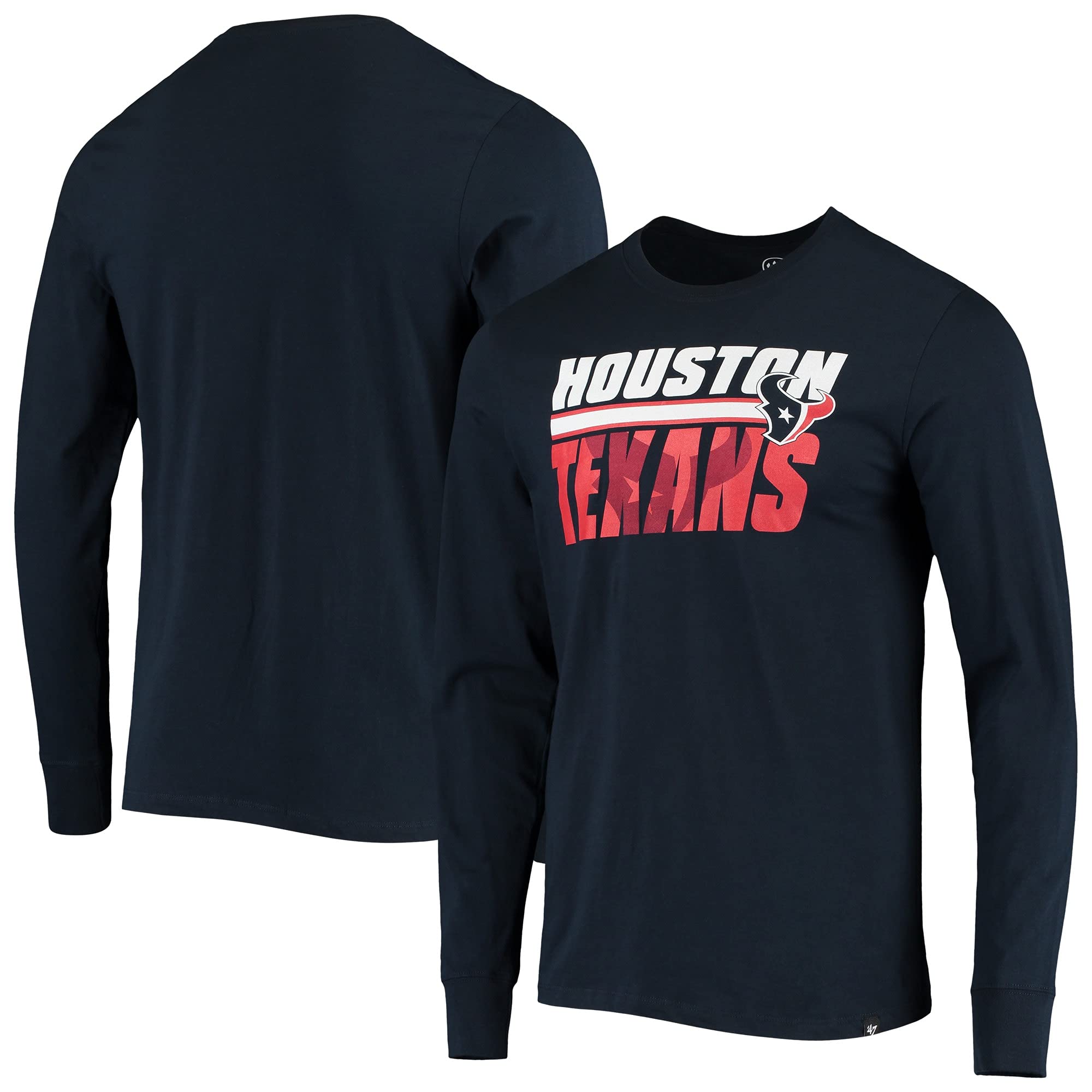 47 Men's Black Carolina Panthers Shadow Long Sleeve T-Shirt | NFL Fan Apparel | Game Day & Casual Wear