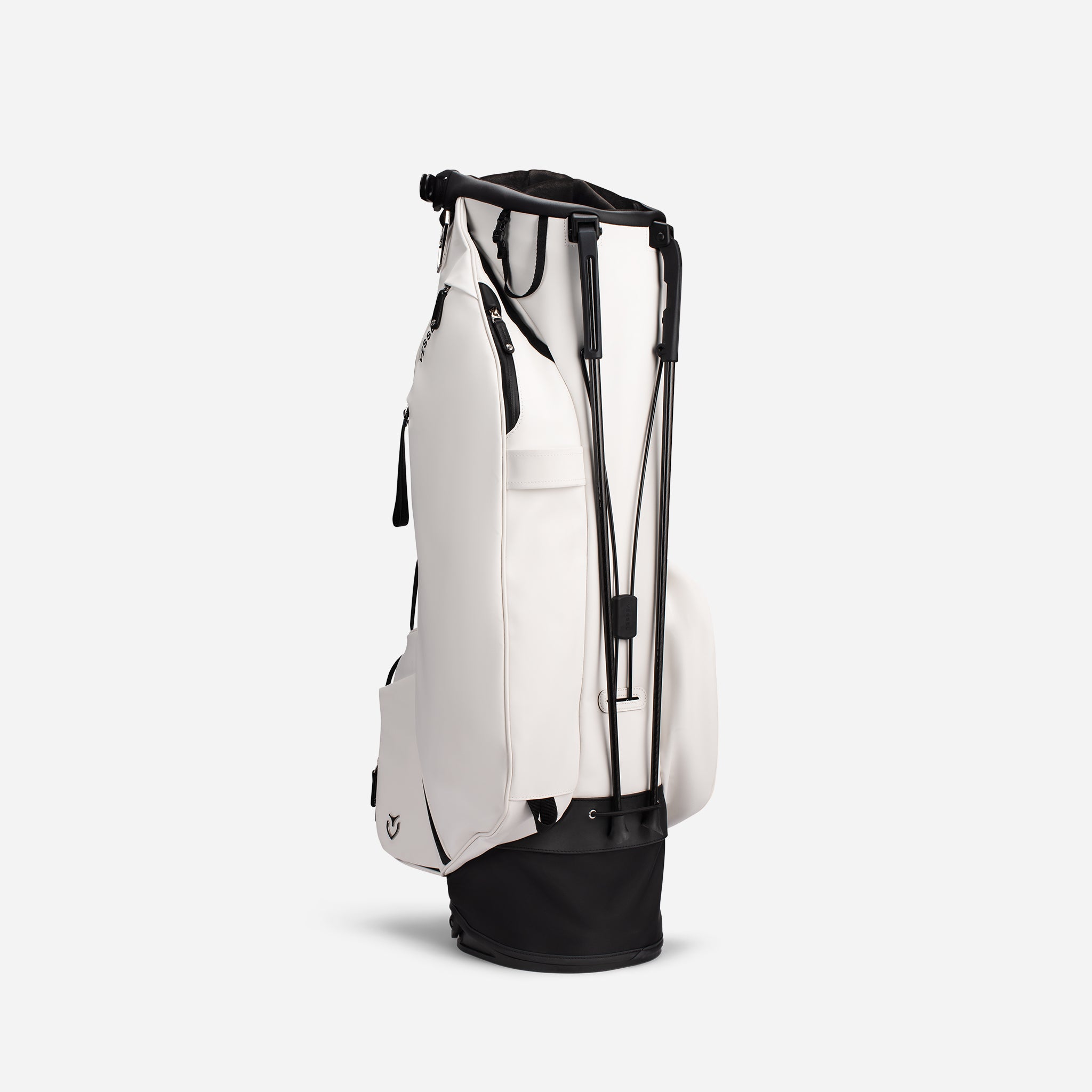 White Player V Stand - Adjustable Guitar Stand for Electric & Acoustic Guitars - Perfect for Home, Studio & Stage Use