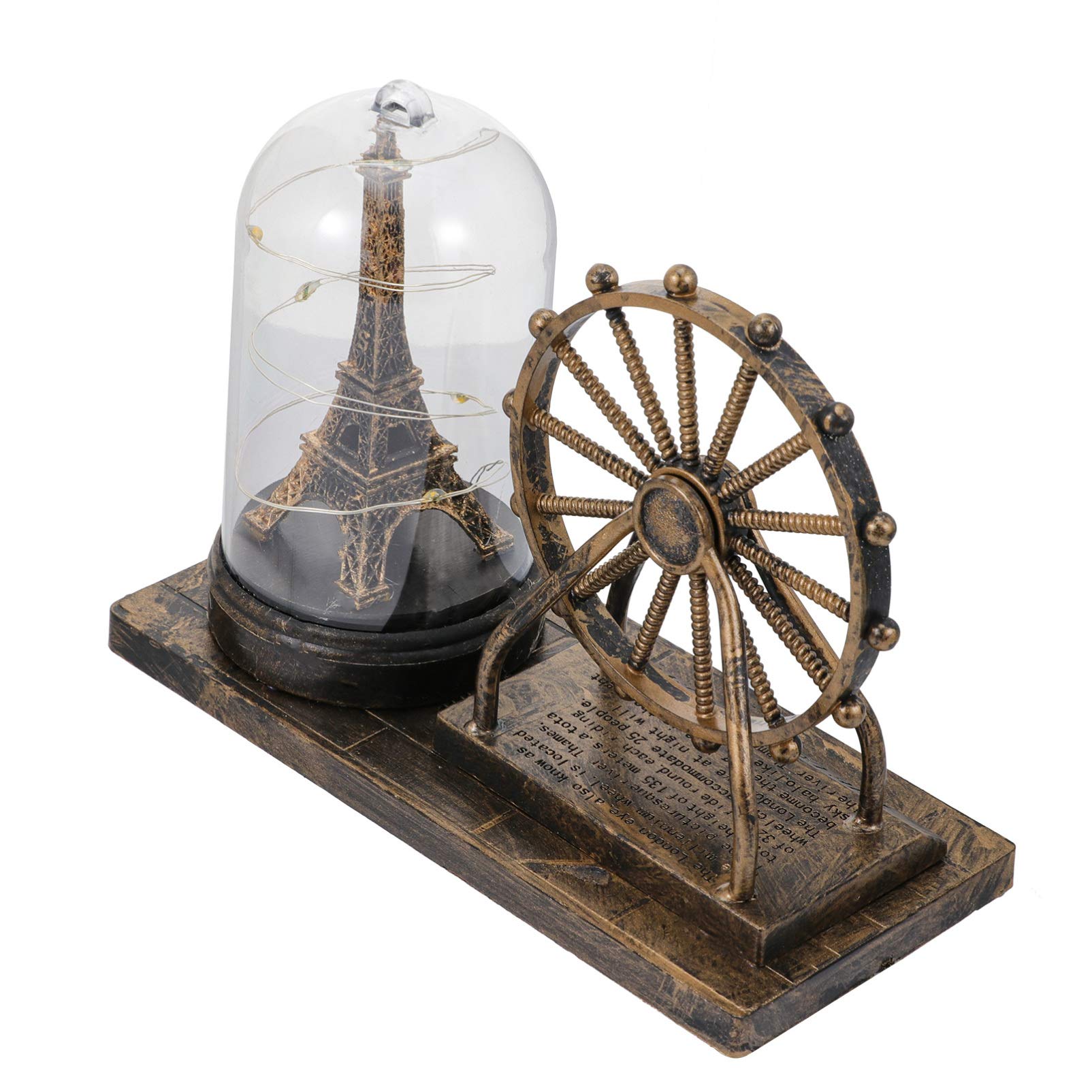 **HEALLILY Ferris Wheel Night Light - Decorative LED Table Lamp for Bedroom, Kids Room, Office Desk | Romantic Mood Lighting & Home Decor Gift Idea**    *(Perfect for creating a cozy ambiance, nursery nightlight, or elegant desk decor in bedrooms, living rooms, and offices.)*