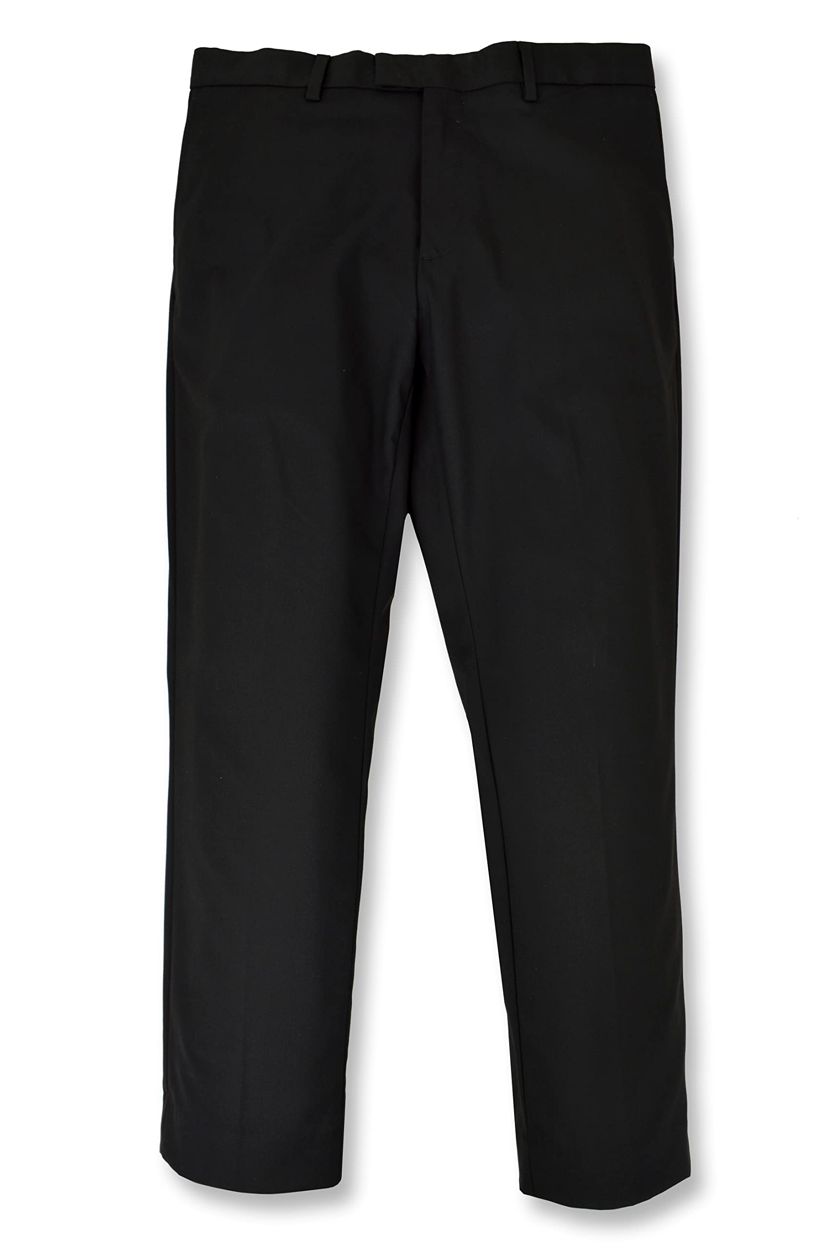 Banana Republic Men's Non-Iron Wrinkle Resistant Dress Pants - Black | Slim Fit Office & Business Casual Trousers for Work & Formal Occasions