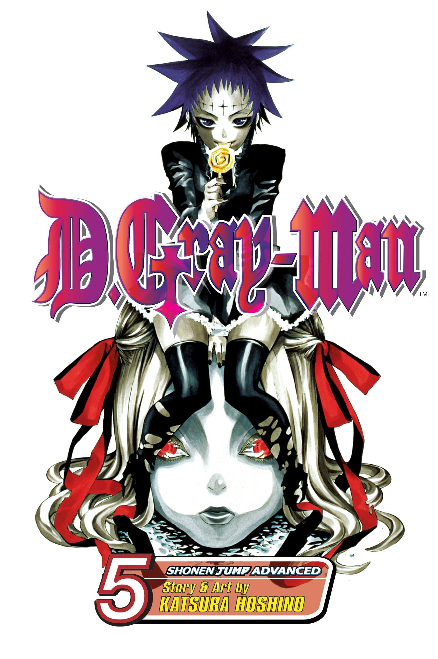 D.Gray-Man Vol. 5 - Manga Graphic Novel | Supernatural Action Adventure Series | Perfect for Anime Fans & Comic Collectors | Great Gift for Teens & Adults