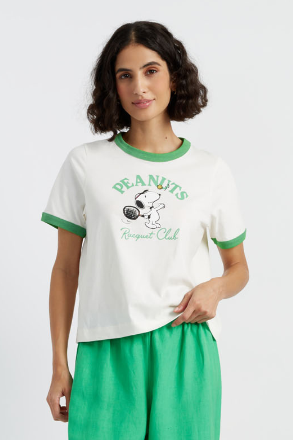 Premium Cotton Snoopy Racquet Club Graphic T-Shirt - Soft Vintage Cartoon Tee for Men & Women - Perfect for Casual Wear, Sports & Gifts