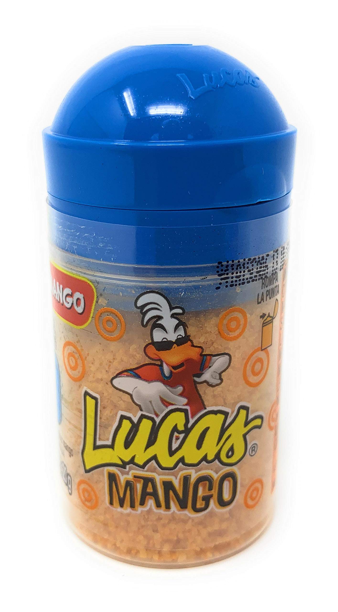 Lucas Candy Baby Lucas Mango Dispenser - 20 Pack (Set of 2) | Sweet & Sour Mexican Candy for Kids & Adults | Perfect for Parties, Snacks & Gifts