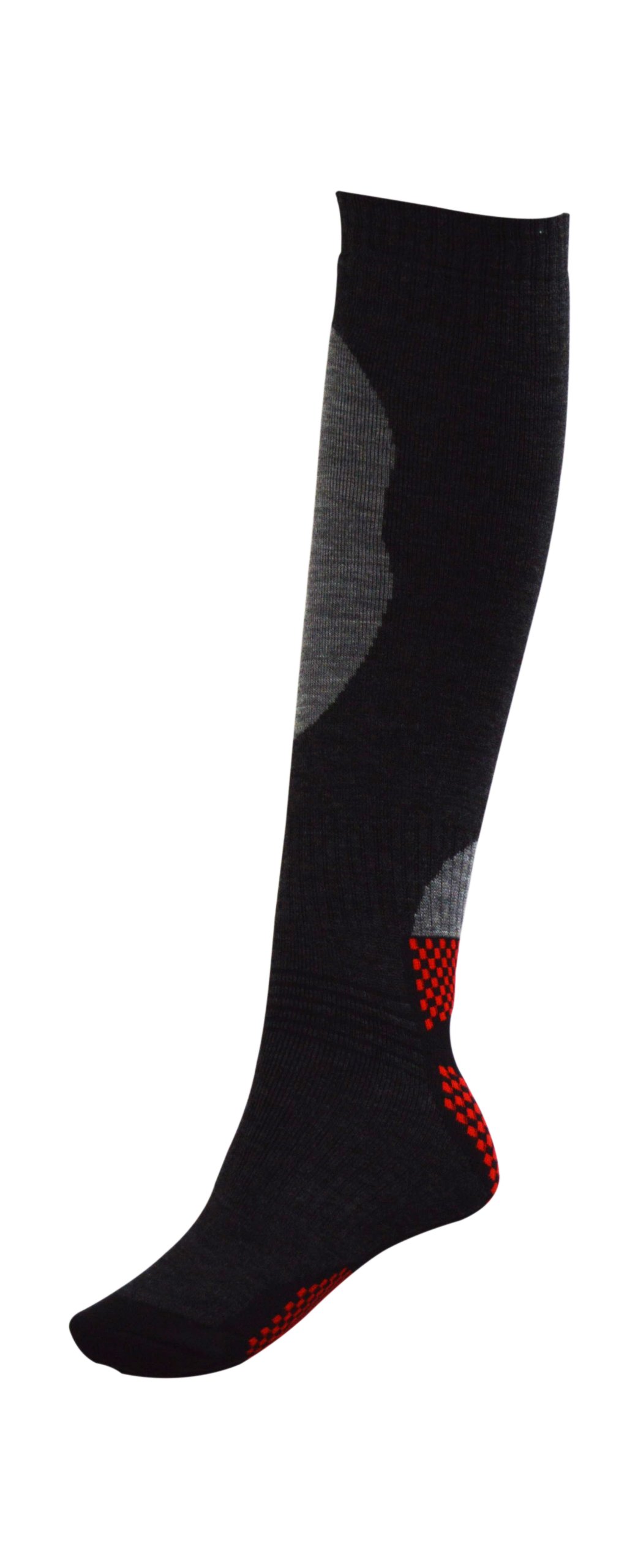 High-Performance Ski Socks for Men - Shin Protection Thermal Winter Socks (2 Pairs, US 5-8) - Perfect for Skiing, Snowboarding & Cold Weather Outdoor Activities
