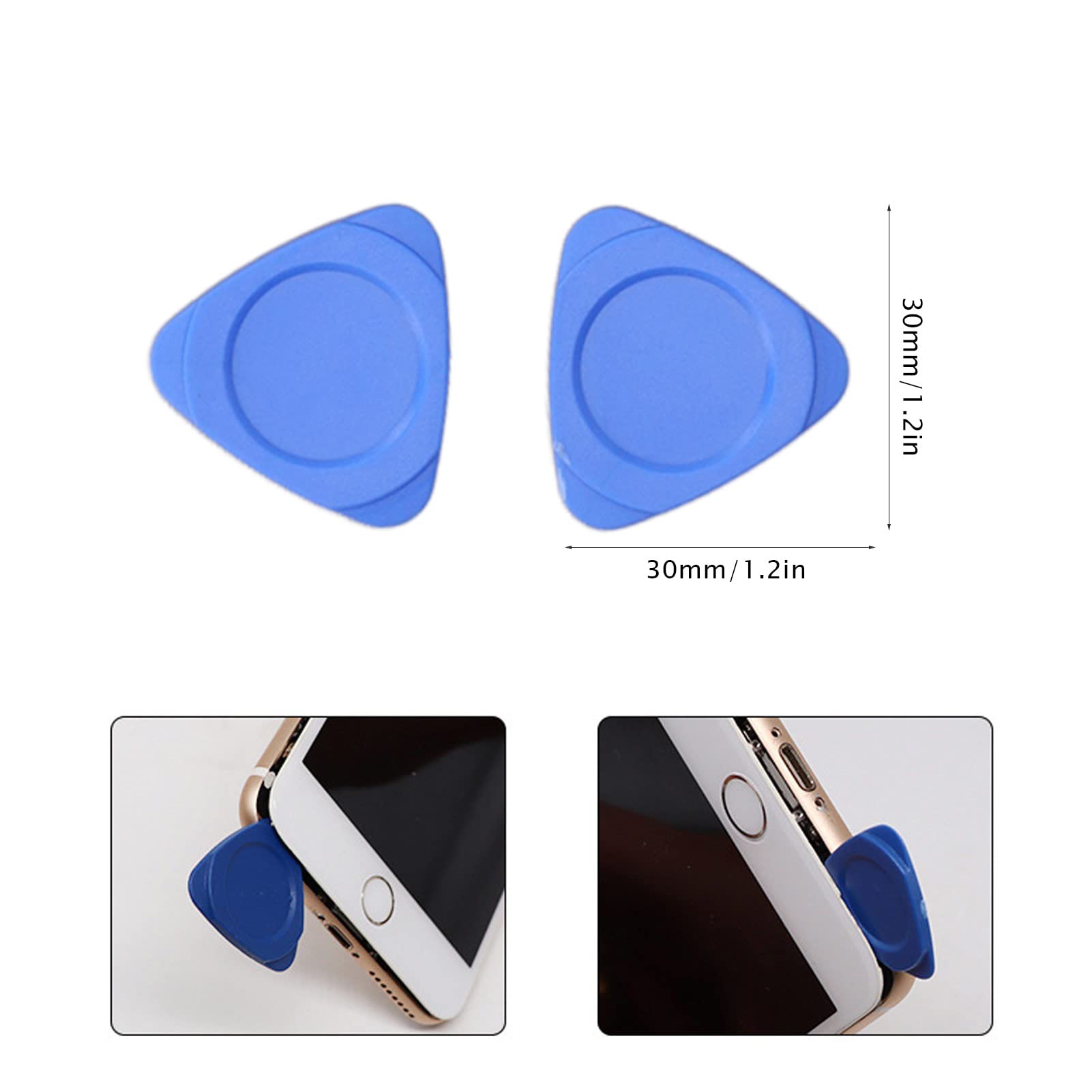 Professional Electronics Repair Tool Kit - PVC Plastic Pry Tools, Spudgers, Triangular Sheets & Suction Cups for iPhone, Laptop, Smartphone Repair | DIY Gadget Fixing Accessories for Technicians & Hobbyists