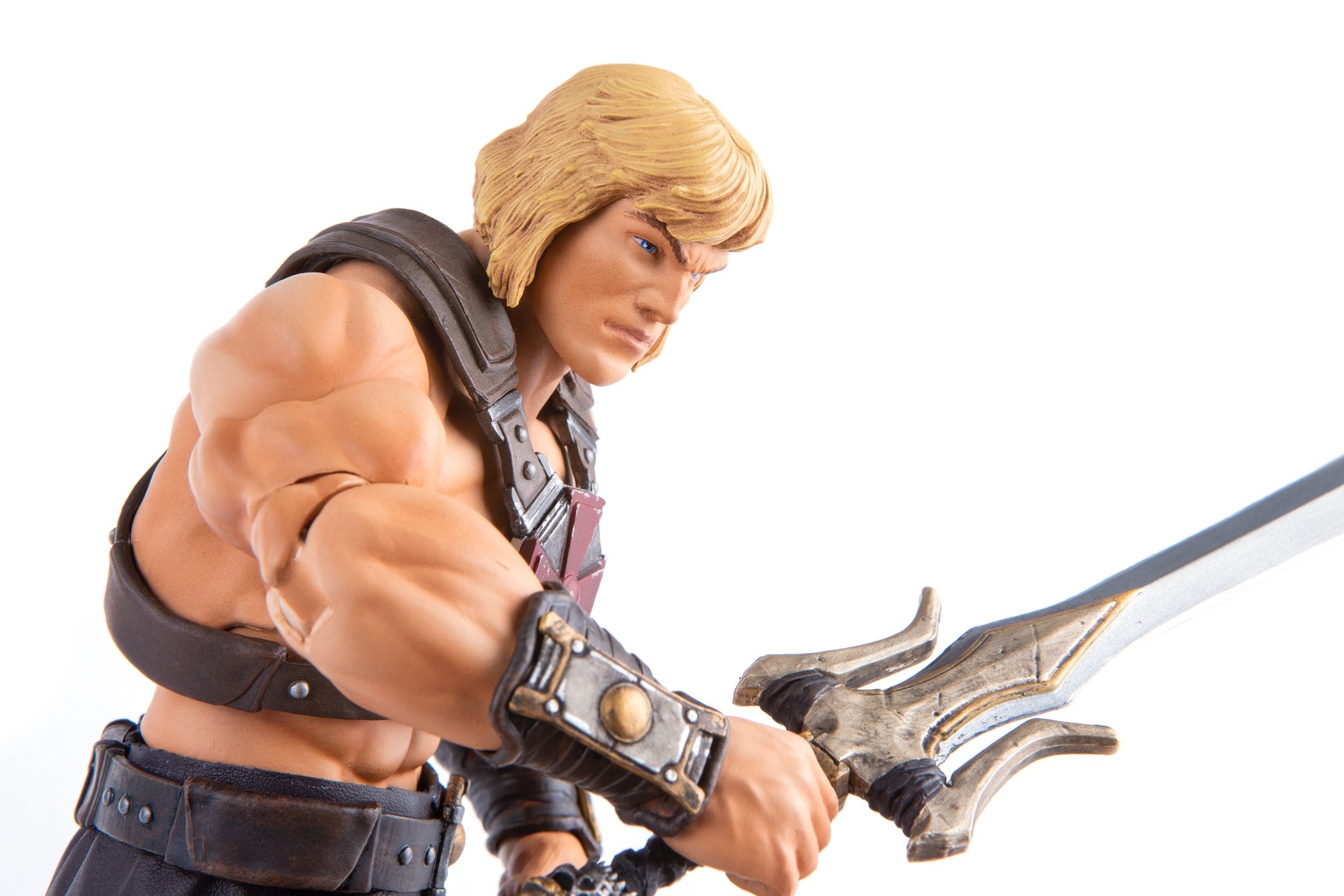He-Man 1/6 Scale Action Figure Collectible - Masters of the Universe Classic Hero Toy for Display & Play - Perfect for Collectors, Fans, and Home Decor