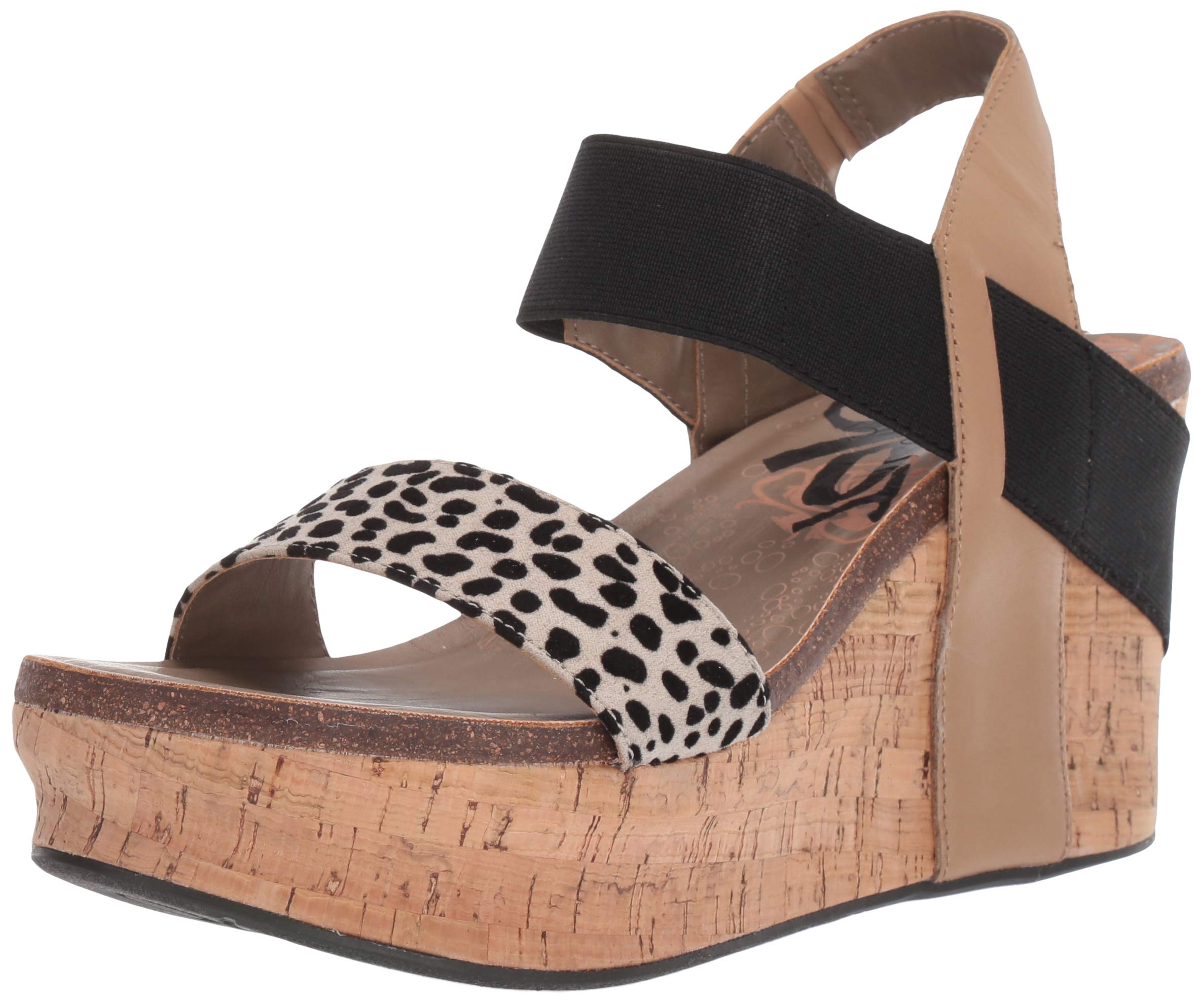 OTBT Women's Bushnell Wedge Sandals - Comfortable Summer Casual Shoes for Walking, Beach, and Outdoor Activities