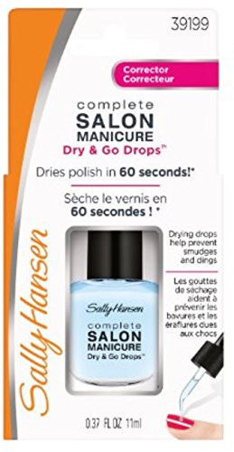 Sally Hansen Salon Manicure Nail Treatment - 0.37 oz (4 Pack) - Strengthening & Repairing Nail Care for Salon-Quality Manicures at Home