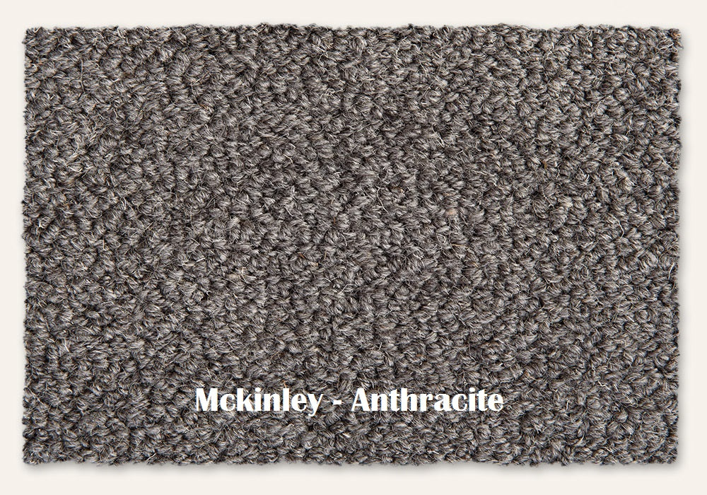 EarthWeave Bio Floor Natural Wool Carpet - Mckinley Style - 12 ft Wide - Eco-Friendly Home & Office Flooring for Living Room, Bedroom, and Commercial Spaces