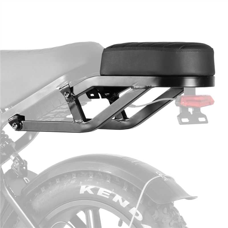 V20 4.0 Electric Bike Rear Rack - 55 LB Heavy Duty Cargo Carrier for E-Bikes | Perfect for Commuting, Grocery Shopping & Outdoor Adventures
