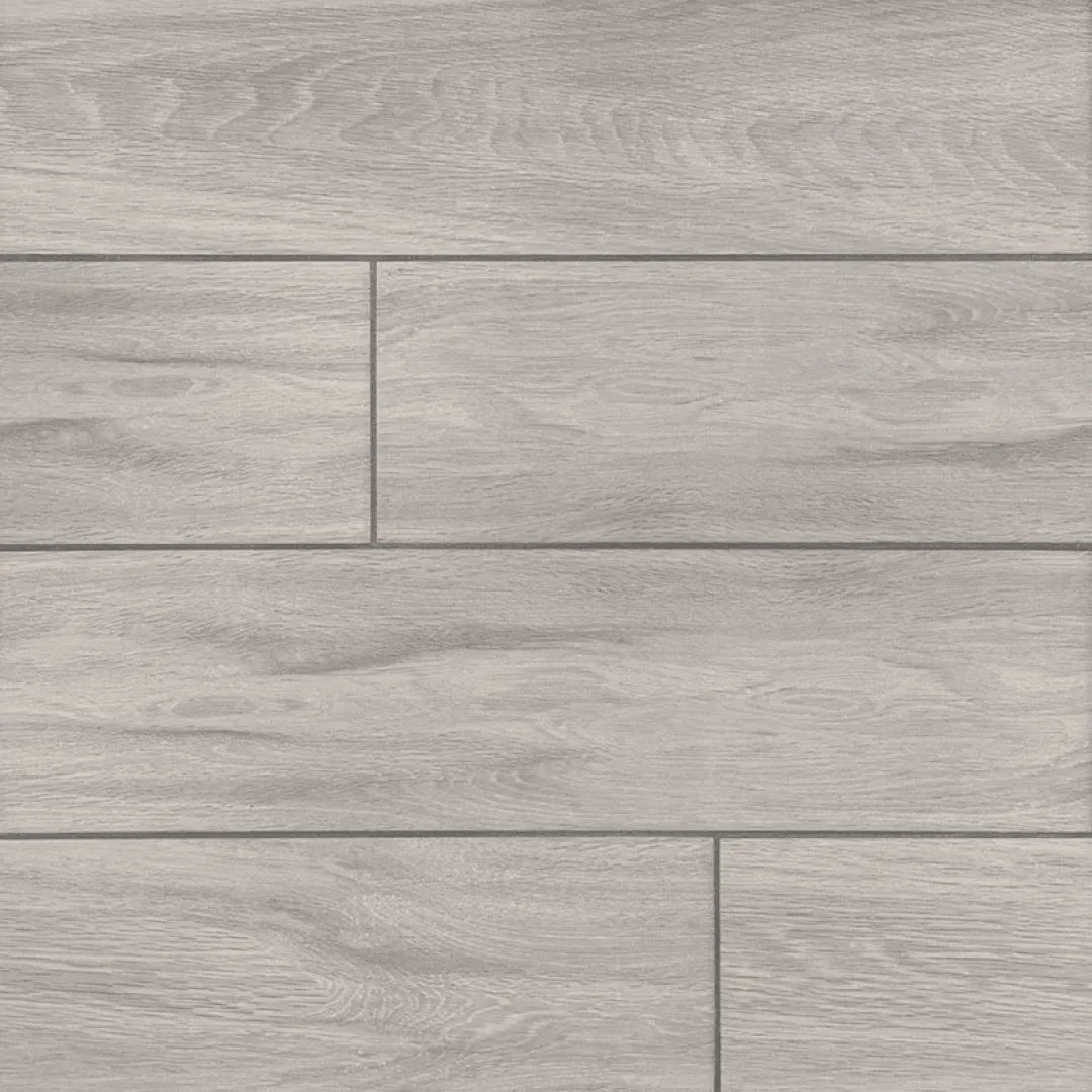Balboa Ice Wood Look Tile - Premium Wood-Look Porcelain Tile for Floors & Walls - Perfect for Living Room, Kitchen, and Bathroom Renovations