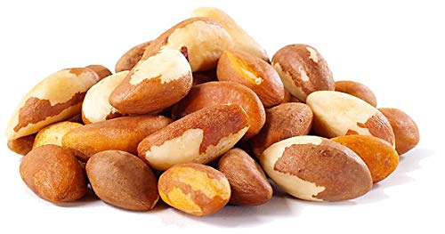 Premium Raw Brazil Nuts | Unsalted, Natural, Fresh | 4 LBS Bulk Pack | Perfect for Snacking, Baking & Healthy Recipes