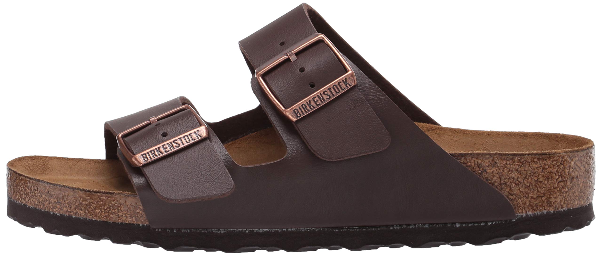 Birkenstock Men's Amalfi Leather Soft Footbed Arizona Sandals - Comfortable & Durable Leather Slides for Casual Wear, Beach, and Summer Outfits