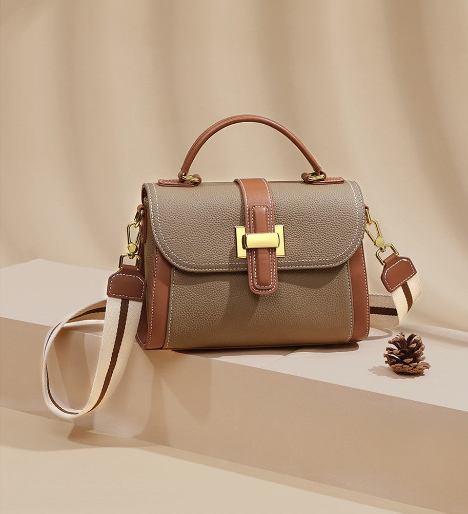 Stylish Women's Genuine Leather Handbag - Perfect for Work, Travel & Everyday Use