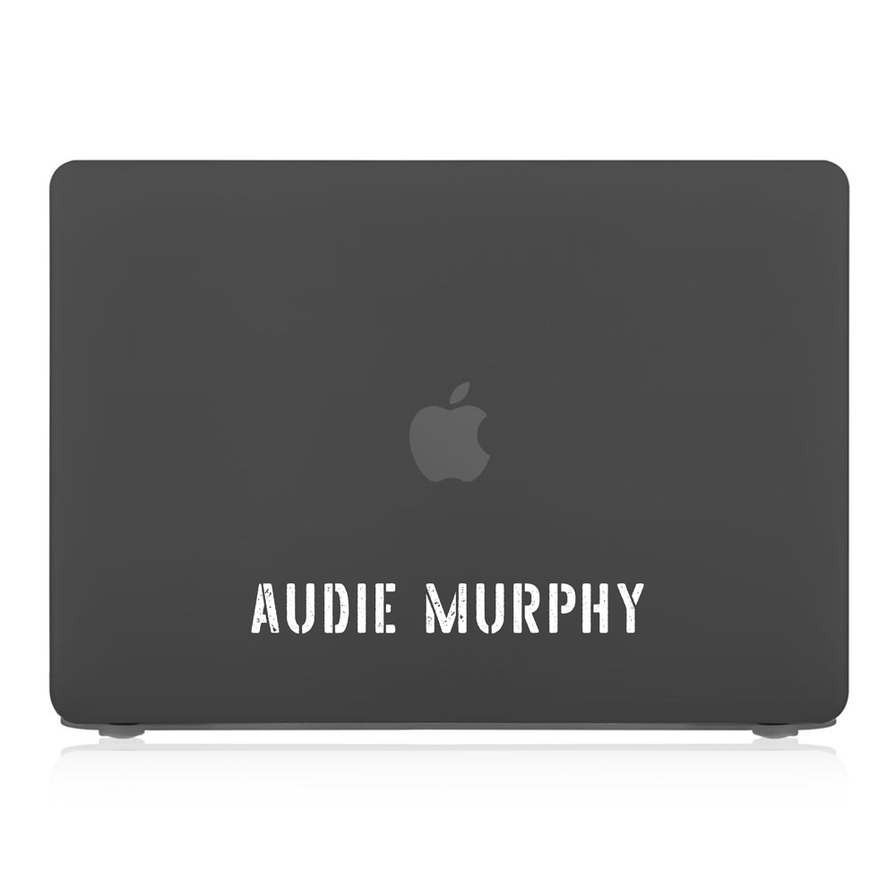 Durable MacBook Hardshell Case with Signature Brush Design - Protective Cover for MacBook Air/Pro - Perfect for Work, Travel & School Use