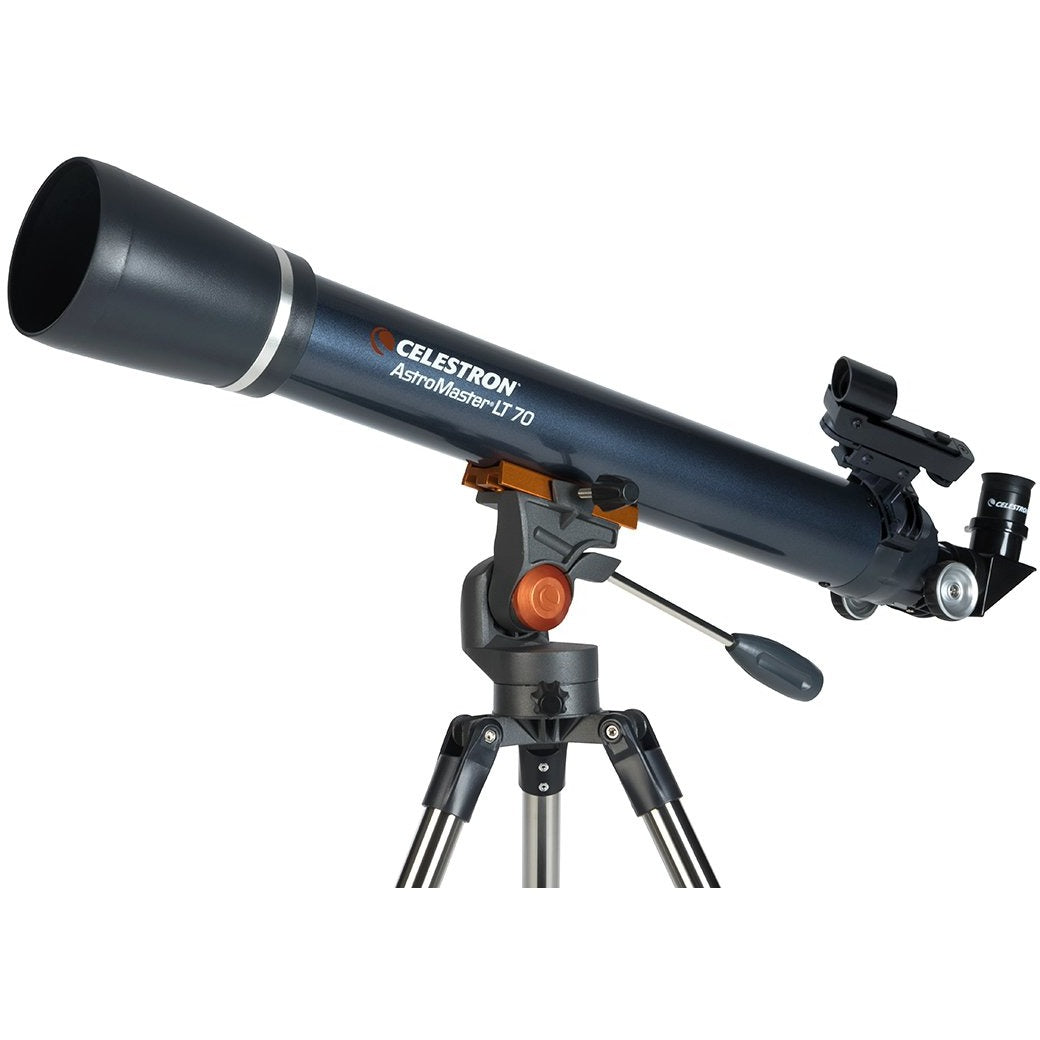 Refurbished Celestron AstroMaster LT 70AZ Telescope - 70mm Aperture Refractor Telescope for Beginners & Kids - Perfect for Stargazing, Moon Observation & Astronomy Learning