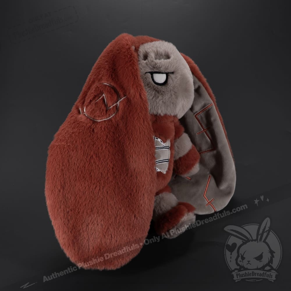 Plushie Dreadfuls Antisocial Personality Disorder Rabbit V2 - Soft Stuffed Animal Toy for Mental Health Awareness, Comfort & Therapy | Perfect Gift for Anxiety Relief, PTSD Support & Emotional Healing