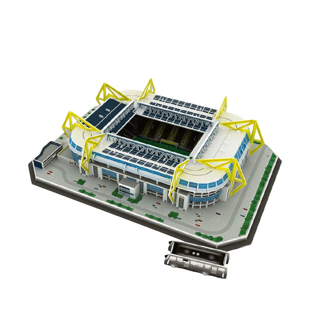 SIETORE 3D Football Stadium Puzzle Kit for Adults & Teens – DIY 3D Model Building Toy, Football Field Construction Set for Kids & Adults – Perfect for Team Building, Home Decor & Sports Fan Gifts