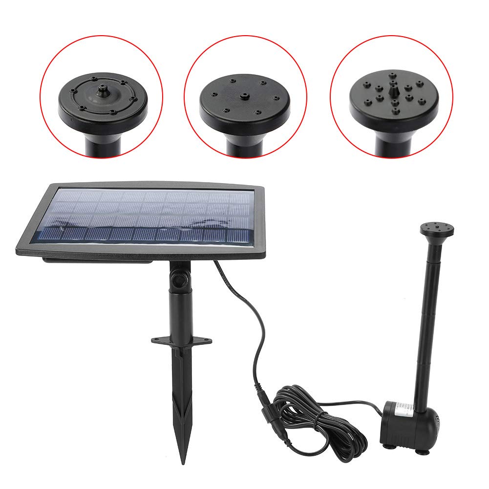 2.5W Solar Powered Water Pump for Pool, Plants & Aquarium - Eco-Friendly Solar Fountain Pump for Garden, Pond & Outdoor Decor