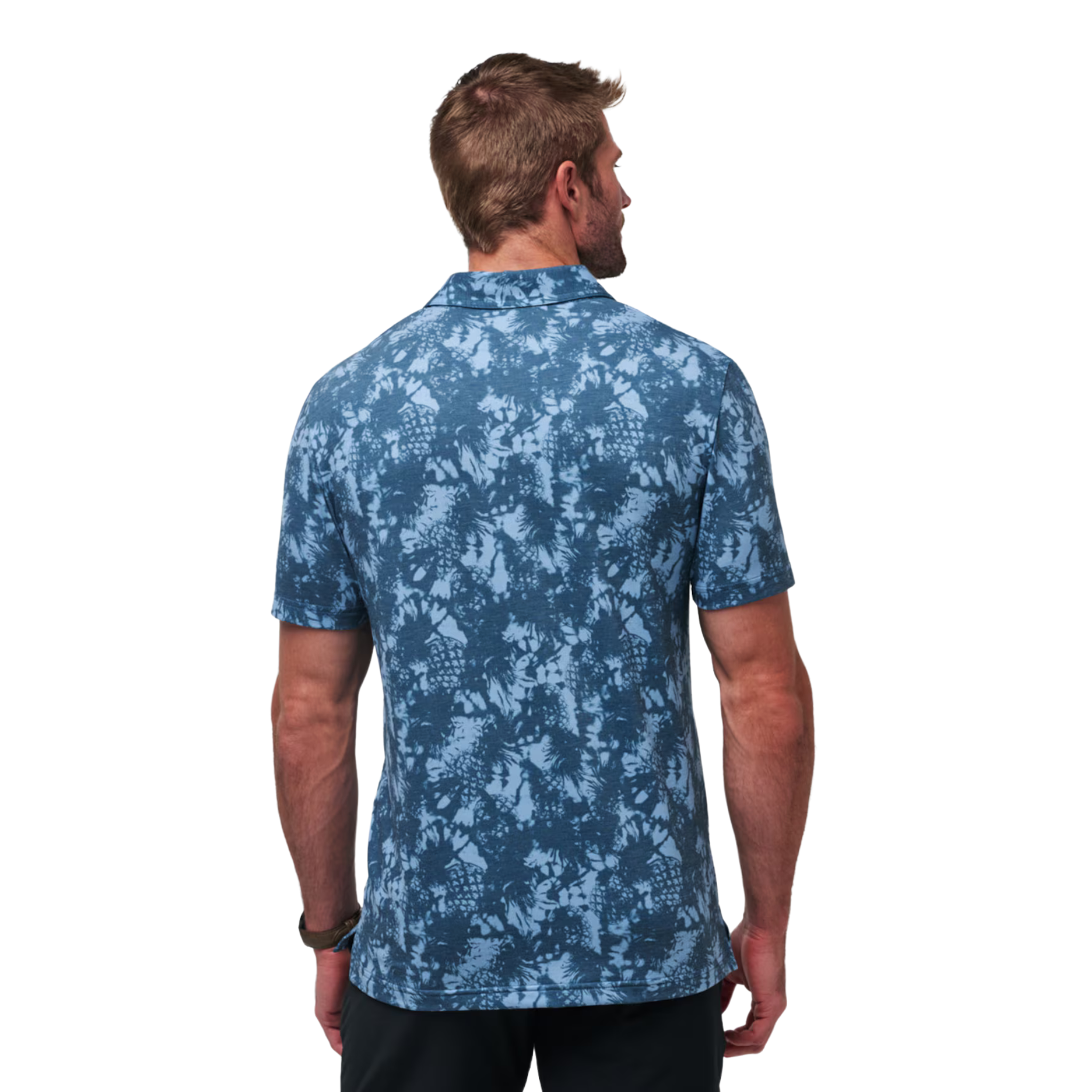 TravisMathew Featherweight Please Men's Performance Polo Shirt - Lightweight & Breathable for Golf, Tennis & Casual Wear