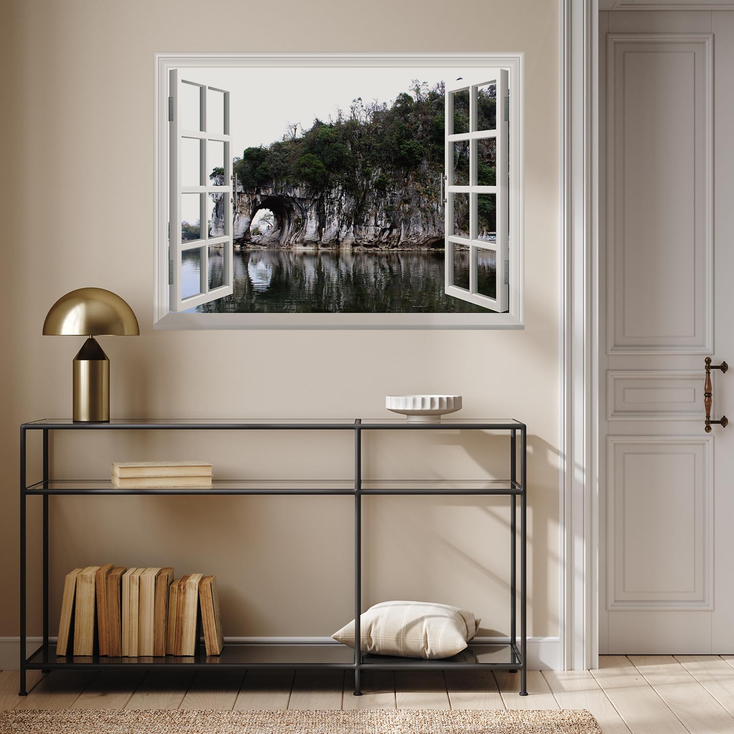 Wall26 Removable Wall Sticker & Mural - Stunning Elephant Trunk Hill Landscape | 36