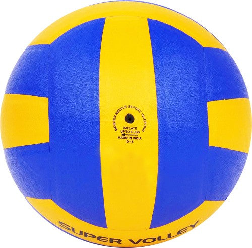 Cosco Super Volley Volleyball - Official Size & Weight for Indoor & Outdoor Games - Perfect for Beach, Park, Gym & School Volleyball Practice
