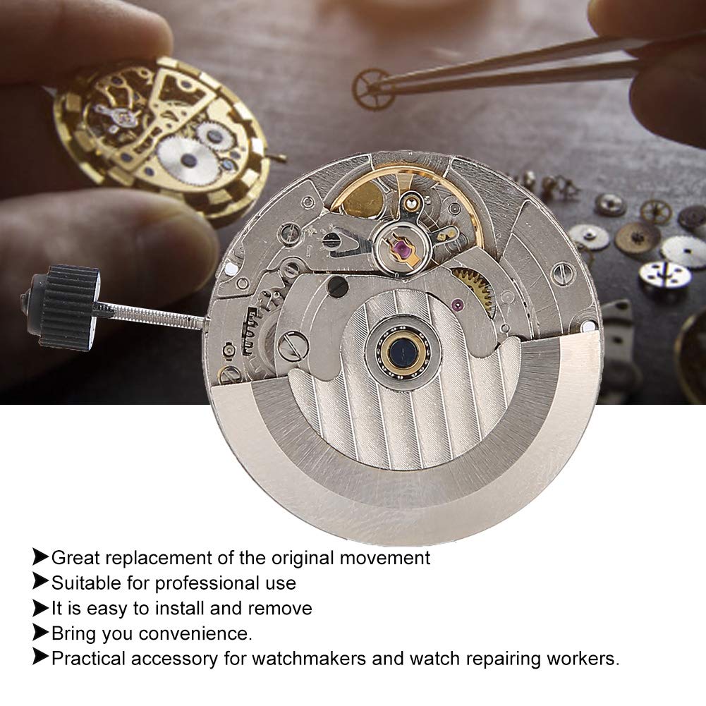 Automatic Mechanical Watch Movement - Professional Replacement Part for Watchmakers & Repair | DIY Watch Repair Accessories | Perfect for Watch Restoration & Maintenance
