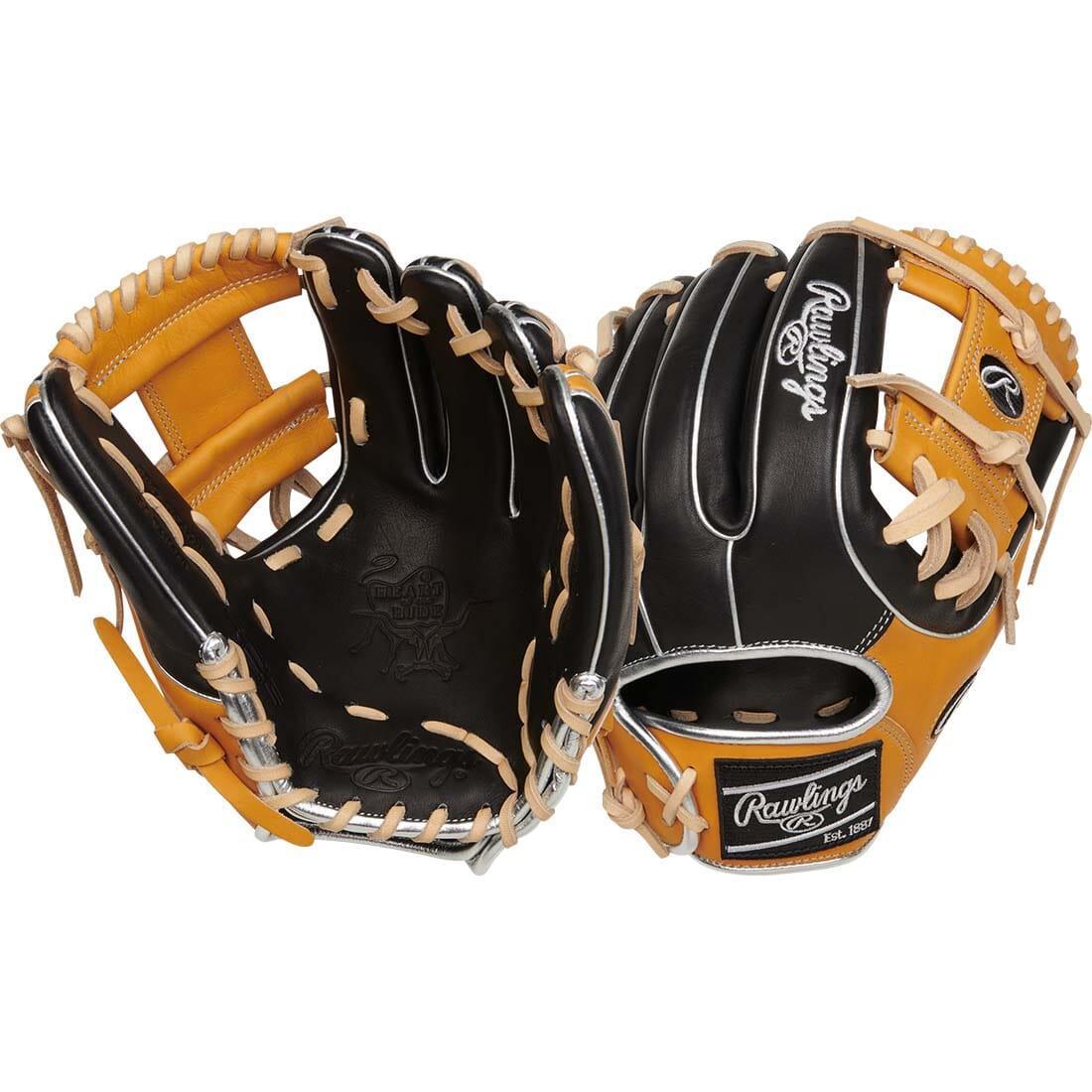 Rawlings Heart of the Hide R2G 11.5 Inch Infield Baseball Glove - RPROR314 2BTC | Premium Leather for Infielders | Perfect for Practice & Game Day Performance