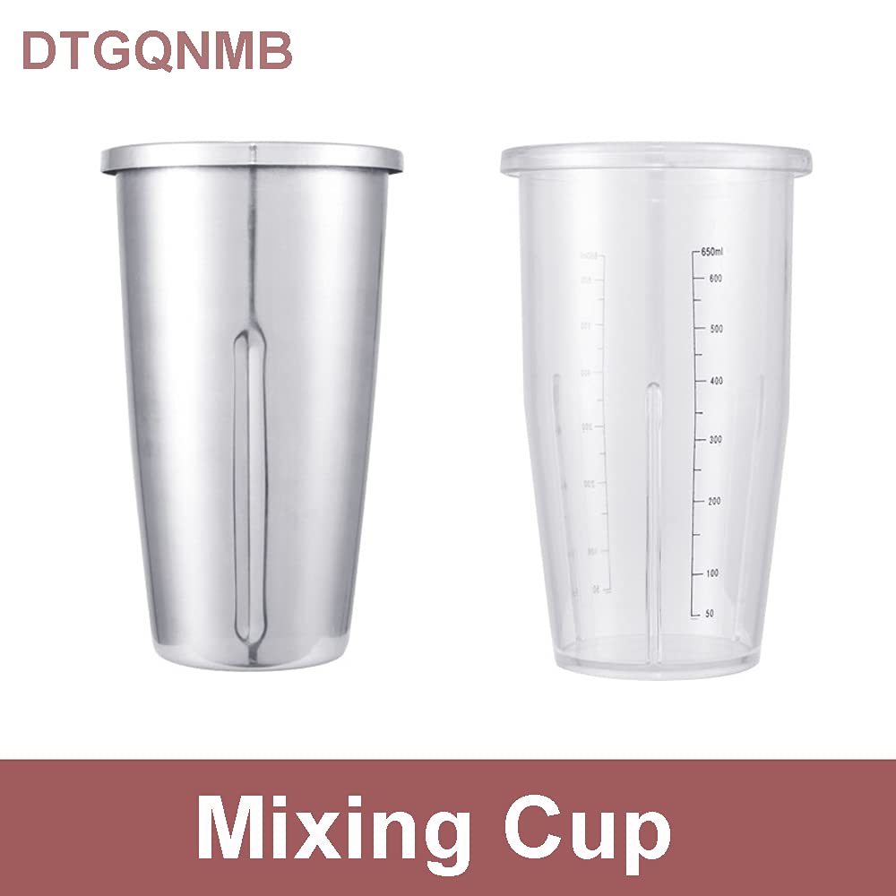 Professional Stainless Steel Milkshake Maker with 3 Speeds - 800ml x3 Cups for Smoothies, Ice Cream & Fruit Blends - Commercial Countertop Blender for Shops, Cafes & Home Kitchens