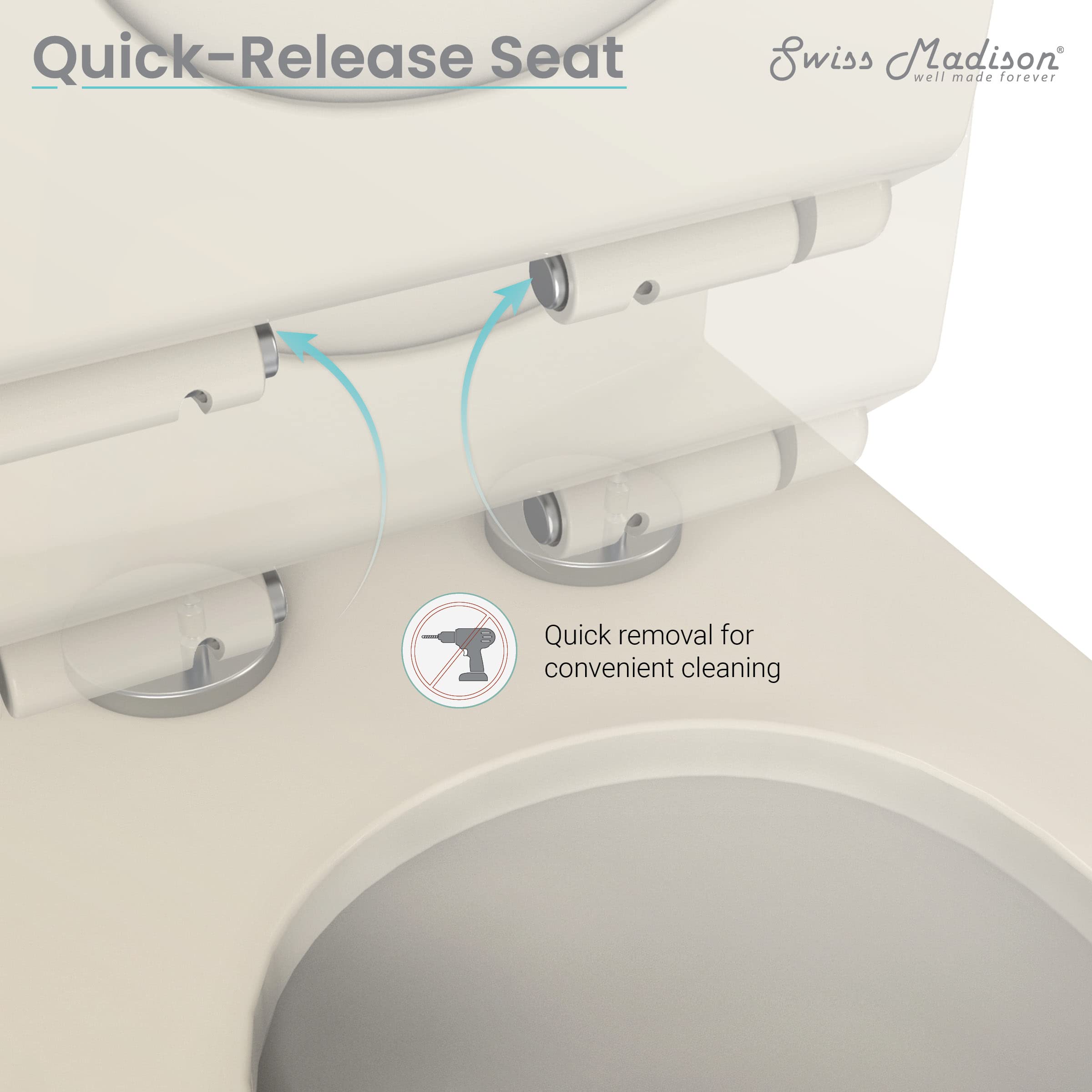 Sublime III One-Piece Round Toilet with Vortex™ Dual-Flush Technology (0.95/1.26 GPF) in Bisque - Water-Efficient Bathroom Solution for Modern Homes