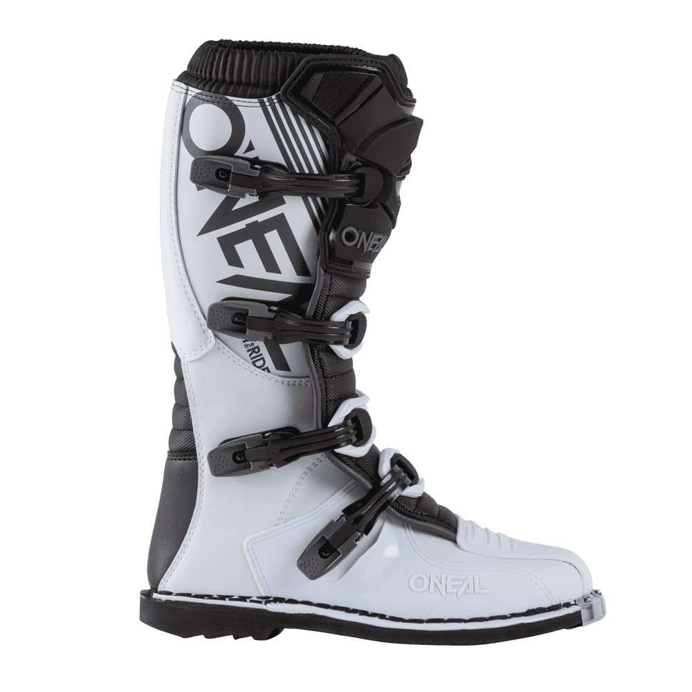 O'NEAL Element Dirt Bike Boots - Motocross & Off-Road Riding Boots for Men - Durable MX Motorcycle Footwear for Trail & Track Racing (Perfect for Enduro, Adventure & Off-Road Biking)