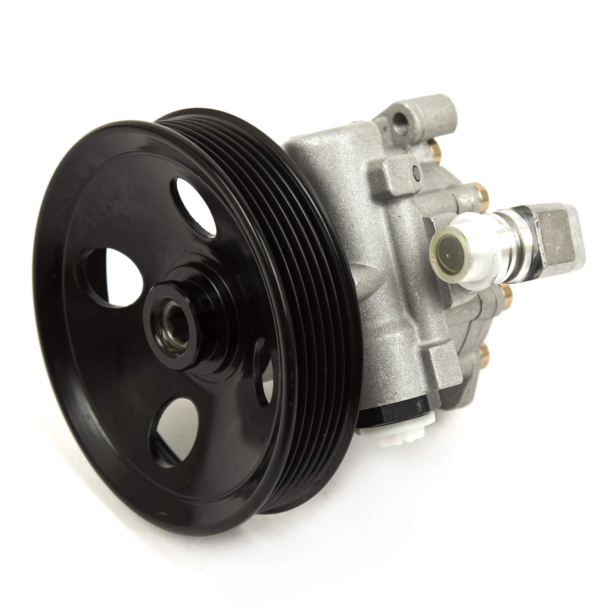 MA-4216933200 Power Steering Pump Replacement for 2006-2007 Mercedes-Benz C280 E350 CLK350 2.5L 3.5L V6 - OEM 21-5491 Fit - Smooth Steering for City Driving & Highway Cruising