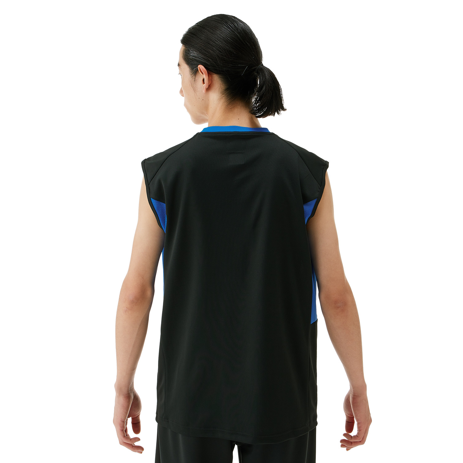 Yonex Premium Game Sleeveless Top 10669Y Black - High-Quality Men's Tennis Shirt Made in Japan | Perfect for Summer Training & Competitive Matches
