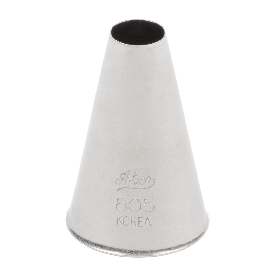 Ateco #5 Plain Pastry Tip - Professional Baking Decorating Nozzle for Cakes, Cupcakes, Cookies & Desserts | Ideal for Home Bakers & Pastry Chefs